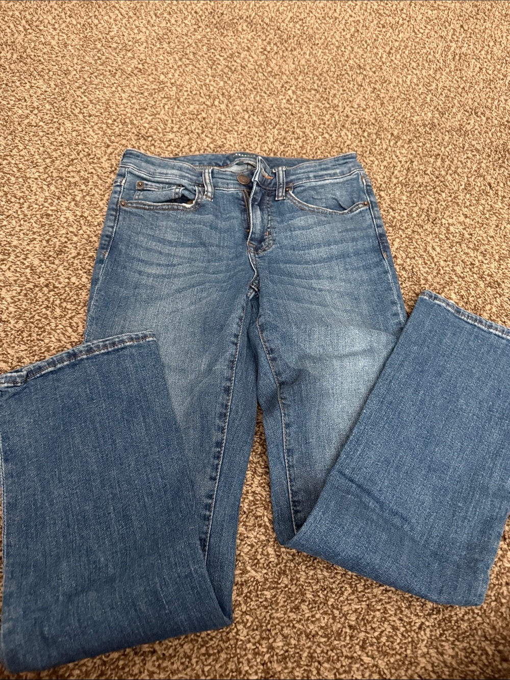 Aeropostale Women's Boot Cut Jeans in Blue Wash